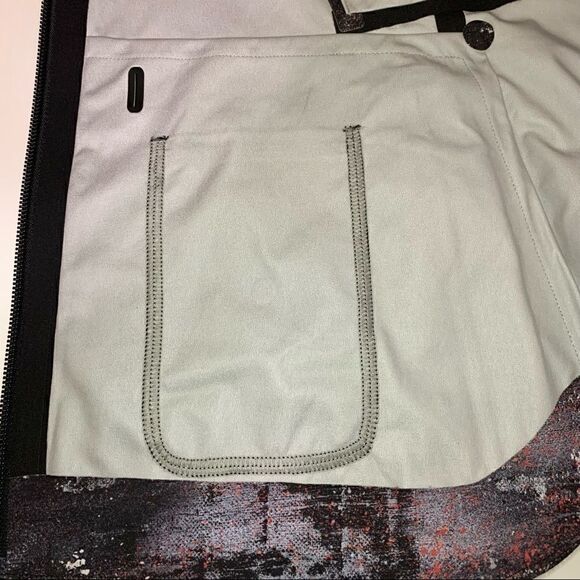 Lululemon The Rain Is Calling Jacket II in Azurite Poppy Coral Multi - Picture 8 of 11